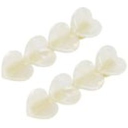 Coeurs Nro 05 Barrette Cheveux 2uts