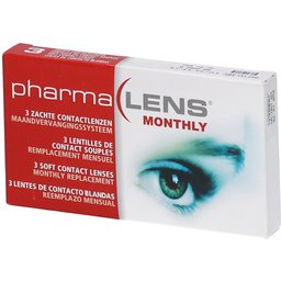 PharmaLENS® Lentilles mensuelles souples +2.75