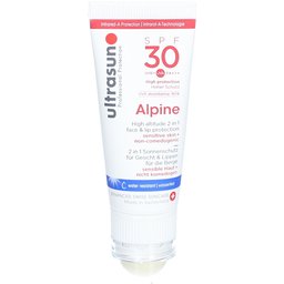 Alpine Potection Solaire 2 en 1 Visage & Lèvres SPF 30