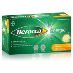 Energie Effervescent Sans Sucre 30comp