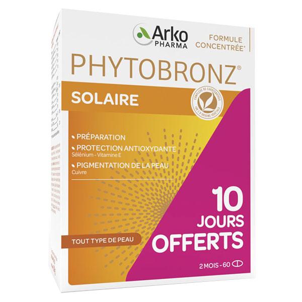 Phytobronz Solaire Préparation & Protection Format éco 2 mois 60 capsules