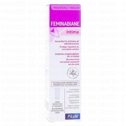 Feminabiane Intima - Crème Inconforts Intimes et Sécheresses 15ml