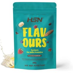 Saborizante en Polvo para Proteínas Lácteas Chocolate Blanco y Limón 200g
