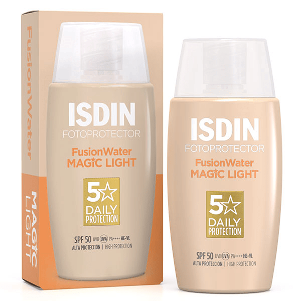 Fusion Water Color Light Crème Solaire Visage Teintée SPF50 50ml