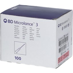 Microlance™3 Aiguilles 18G x 1 1/2 (1,2 x 40 mm)