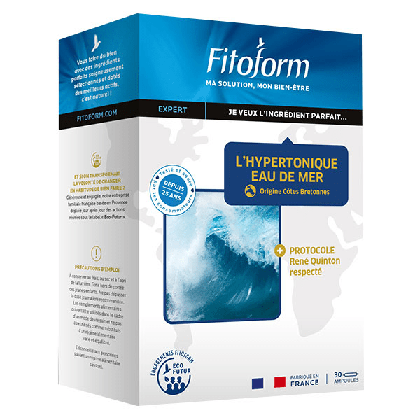 L'Hypertonique Eau de Mer 30 ampoules