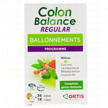 Colon Balance Regular Ballonnements 36 + 18 comprimés