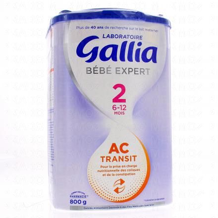Bébé Expert AC Transit Lait de suite 2ème âge 800g