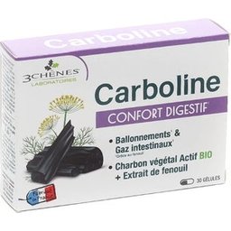 3 Chênes Carboline 30gélules