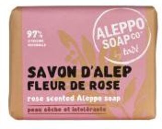 Tadé Savon d'Alep Fleur de Rose Peaux Sèches et Intolérantes 100 g - Pain 100 g