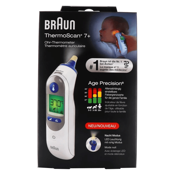 Thermoscan 7+ Thermomètre Auriculaire IRT 6525WE