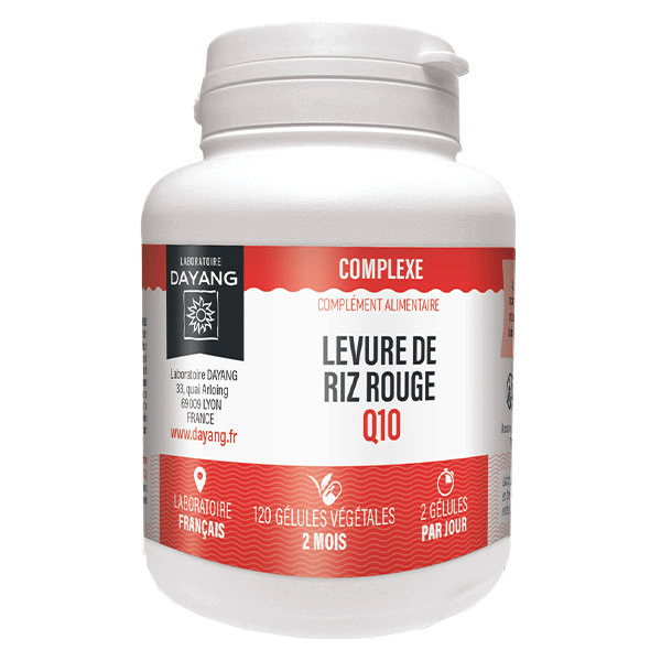 Levure de Riz Rouge + Q10 120 gélules