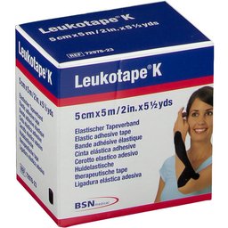 Leukotape® K Noir 5 cm x 5 m