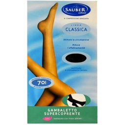 Classica 70den Chaussette Lisse Noir T3 1 Paire