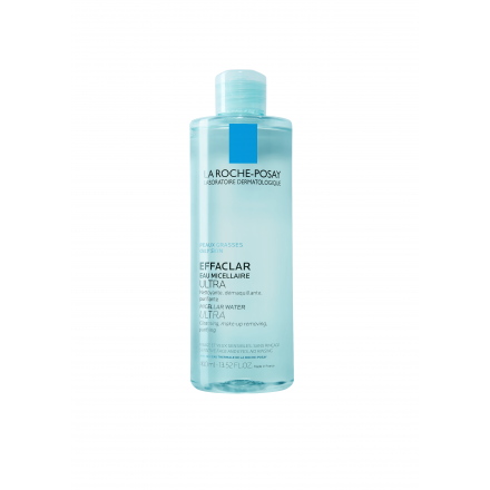LA ROCHE-POSAY Effaclar eau micellaire ultra peaux grasses flacon 400ml