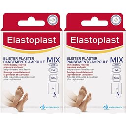 Elastoplast Pied - Ampoule MIX Pack - 5 pansements mixte