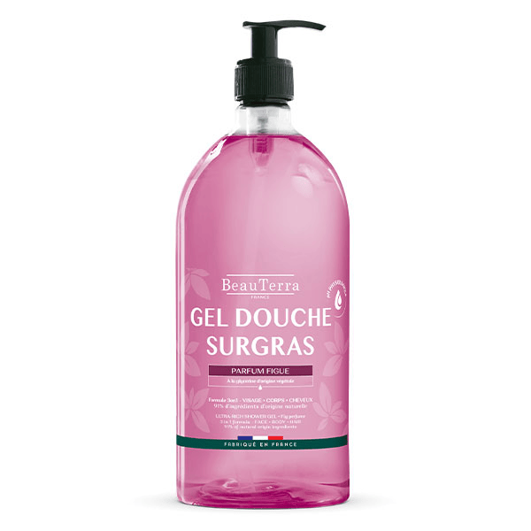 Gel douche surgras Parfum Figue 1L
