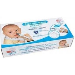 Baby Aspirateur nasal double usage manuel et oral 1ud