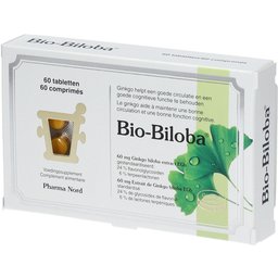 Bio-Biloba | extrait de Ginkgo biloba | Circulation sanguine + Fonction cognitive