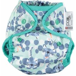 Couverture Couche Pop in Snow Leopard Velcro 1ut