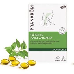 Pranarôm Aromaforce Capsules Nez Gorge Bio BIO 30 Capsules