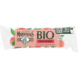 Berlingot Recharge Gel Douche Bio Rafraichissant, au PH Neutre, Pêche Nectarine, 250 ml