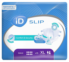 ID Expert Slip Maxi XL - 6 paquets de 15 protections
