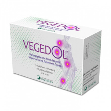Vegedol boîte de 60 comprimés