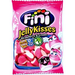 Golosinas sin Gluten Besos Fresa 100g