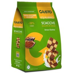 Sans Gluten Equilibrio Scacchi Biscuits au Cacao 250g