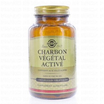 Charbon Végétal Activé 100 gélules végétales