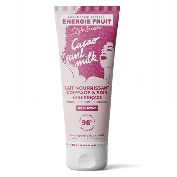 Energie Fruit Cheveux Lait Coiffant Nutri Intense Beurre de Cacao 200ml