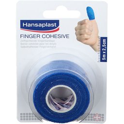 Bande cohésive pour les doigts 2,5 cm x 5 m