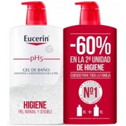 Eucerin® pH5 Gel de bain Duplo 1l+1l