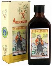 Jus pur d'Argousier Bio - Bouteille de 200ml - SUCRÉ