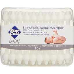 Safety Swabs 100% coton 50 pcs