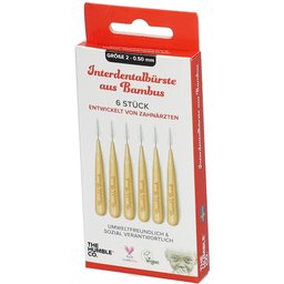 Humble Interdental Brush® Brossette interdentaire en bambou Taille 2 - 0,5 mm