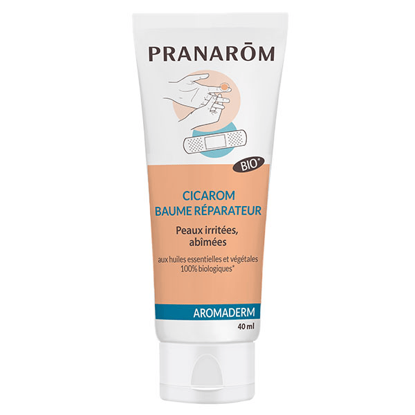 Aromaderm Cicarom Baume Réparateur Bio 40ml