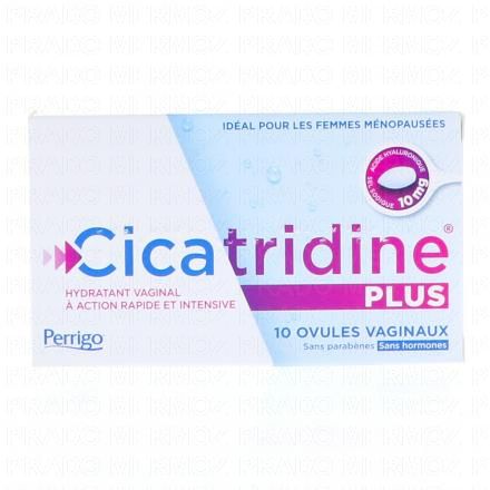 Plus Ovules Vaginaux Hydratant Action Rapide x10