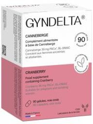 Gyndelta ? 90 Gélules - Sphère Urinaire - Cannerberge - Boîte 90 gélules
