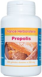 GELULES PROPOLIS 200 gélules dosées à 250 mg