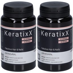 Keratixx® | Complément kératine, zinc & vitamines B | cheveux & ongles