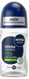 Men Derma Control Sensitive Déodorant Anti Transpirant 72H Roll On 50 ML - Flacon-Bille