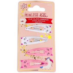 Princesse Lili Animal Snap Clips Clic Clac 4619 4uts