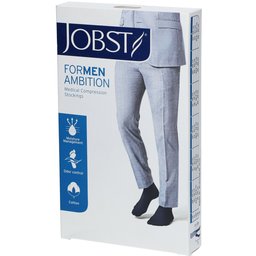 For Men Ambition Bas Genoux Classe 2 AD Noir Medium