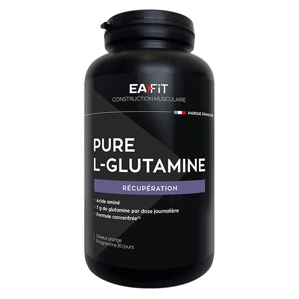 Pure L-Glutamine Goût Orange 243g