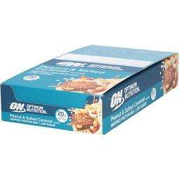 Barre protéinée Cacahuètes et Caramel Salé