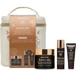 Queen Bee Crème Anti-Âge Riche 50ml + Sérum 10ml + Crème Yeux 5ml