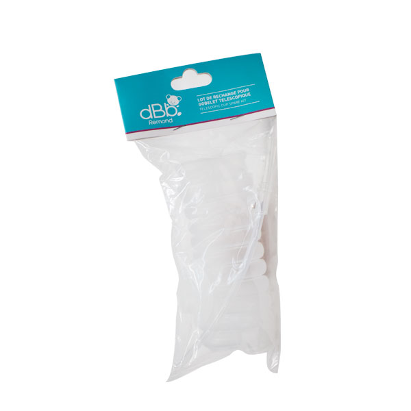 Lot de Rechange Silicone pour Gobelet Télescopique