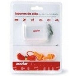 Bouchons d'oreilles en silicone moulé 2uds